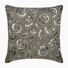 Honestly Silver - Silver Silk Decorative Euro Sham