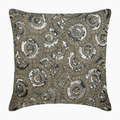 Honestly Silver - Silver Silk Decorative Euro Sham