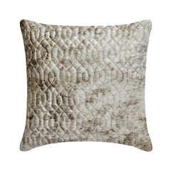 Foil Polygon Throw Pillow Cover
