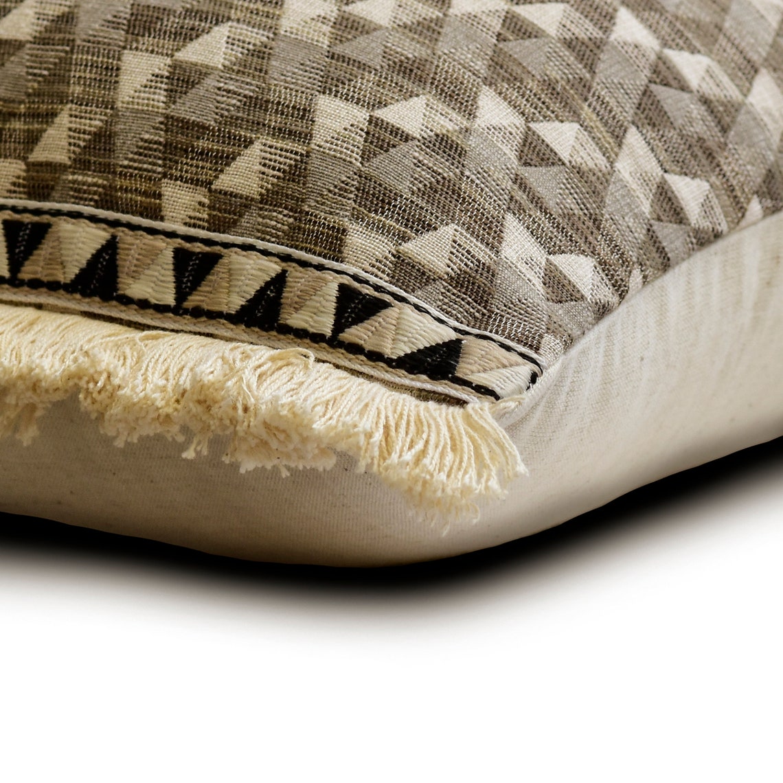 Moroccan Trey Lumbar Pillow Cover