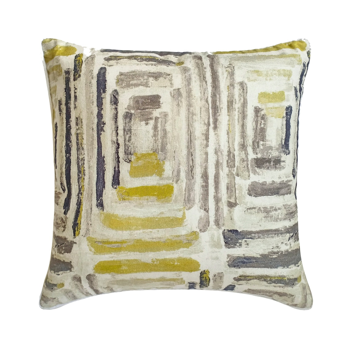 Concrete Text Throw Pillow Cover