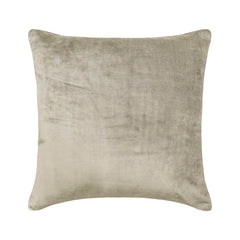 Velvet Ivory Jules - Ivory Velvet Decorative Euro Sham