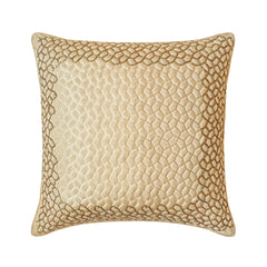 Mosaic Mood Beige Throw Pillow Cover