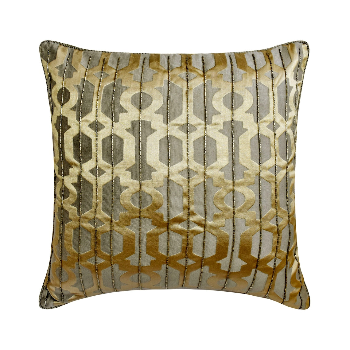 Gold Essential Throw Pillow Cover