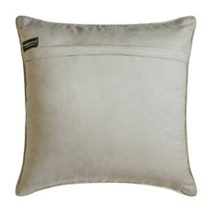 Thoshawah - Grey Velvet Throw Pillow Cover