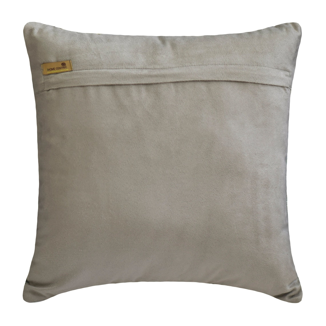 Burnished Silver Throw Pillow Cover