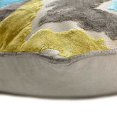 Cordelia - Blue Velvet Throw Pillow Cover