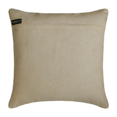 Better Half Green - Green Faux Leather & Linen Throw Pillow Cover