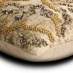 We R Golden Throw Pillow Cover