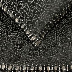 Mosaic Noir Decorative Bed Runner and Pillow Cover