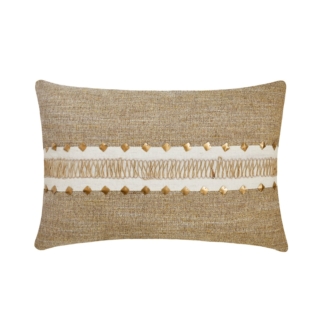 Terra Beige Lumbar Pillow Cover