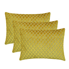 Marvel Chartreuse - Chartreuse Green Velvet Lumbar Pillow Cover