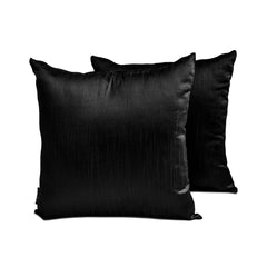 Black Luxury Throw Pillow Cover