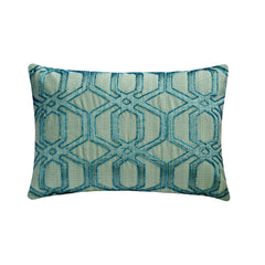 Hexa Symmetry Lumbar Pillow Cover