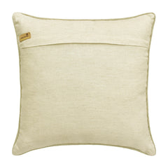 Petaline - Blue Cotton Throw Pillow Cover