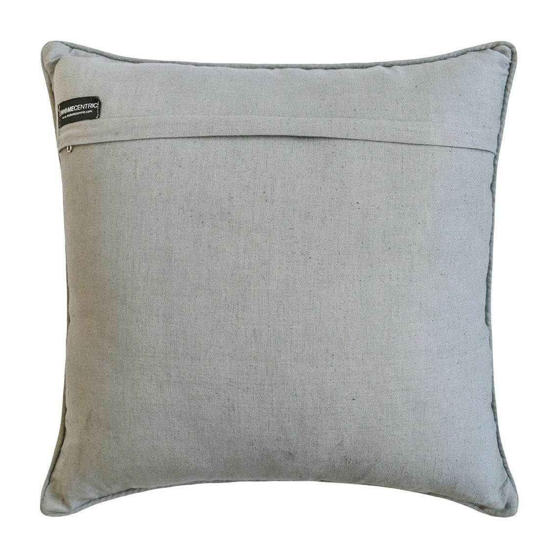 Paternella - Beige Cotton Throw Pillow Cover