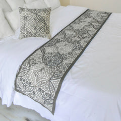Meryem Decorative Bed Runner and Pillow Cover