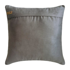 Moonlit Glitter - Silver Jacquard Throw Pillow Cover