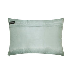 Océane - Light Bllue Sik Lumbar Pillow Cover
