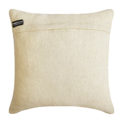 Pinnacle Palette - Beige & Gray Velvet Throw Pillow Cover
