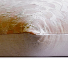 Pastel Petal Pink - Pink Jacquard Throw Pillow Cover