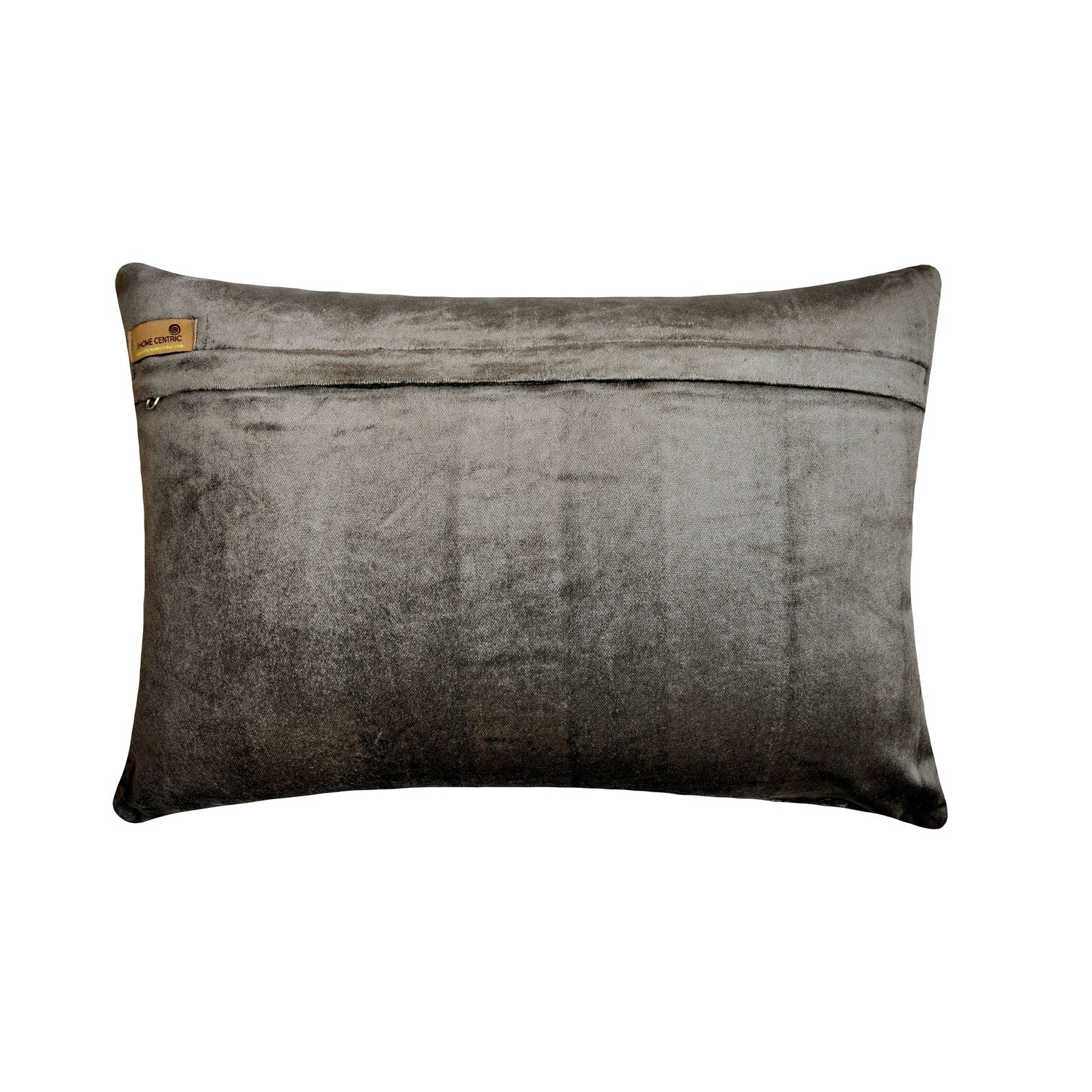 Sparkling Stripe Charcoal Lumbar Pillow Cover