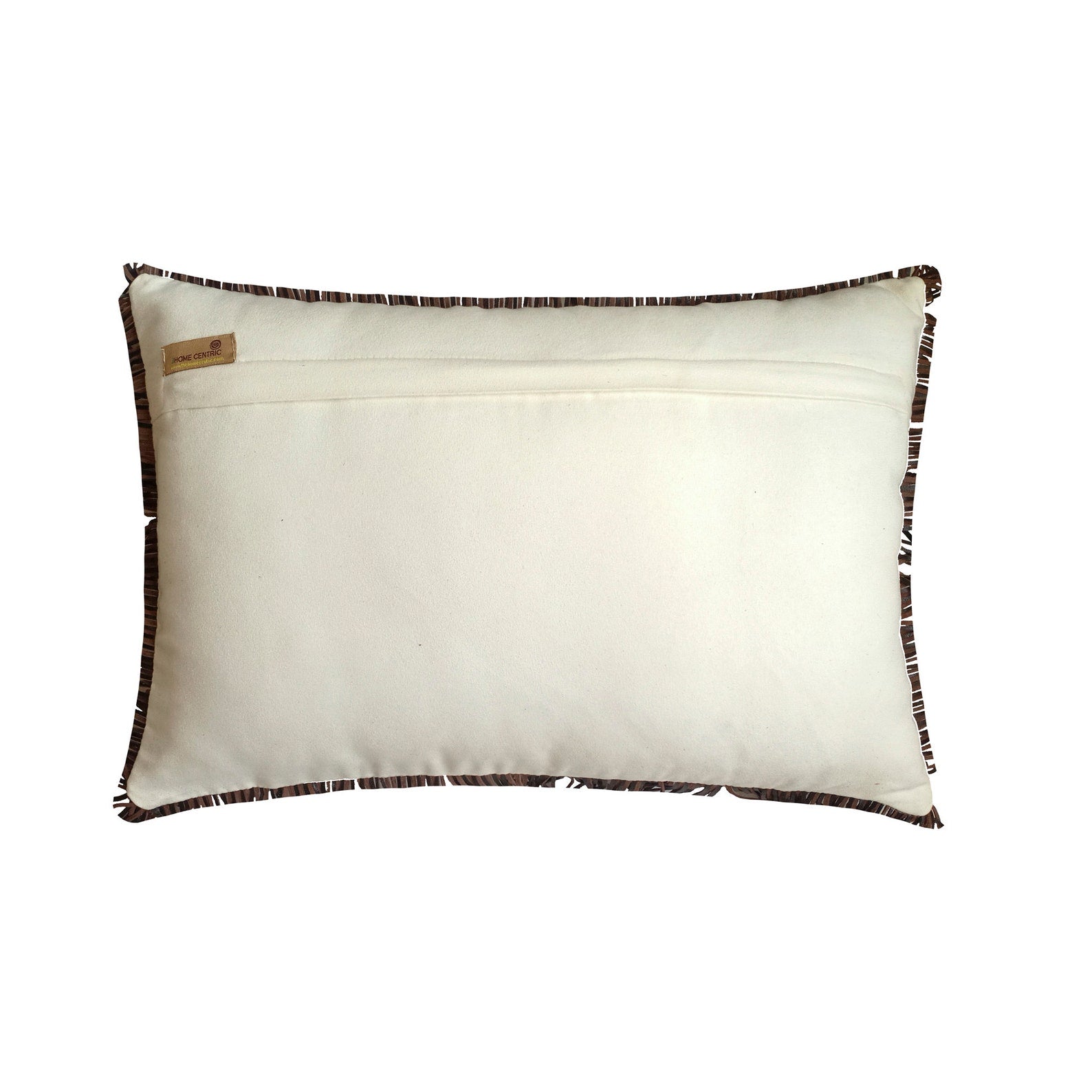 Terrazo Fun White Lumbar Pillow Cover