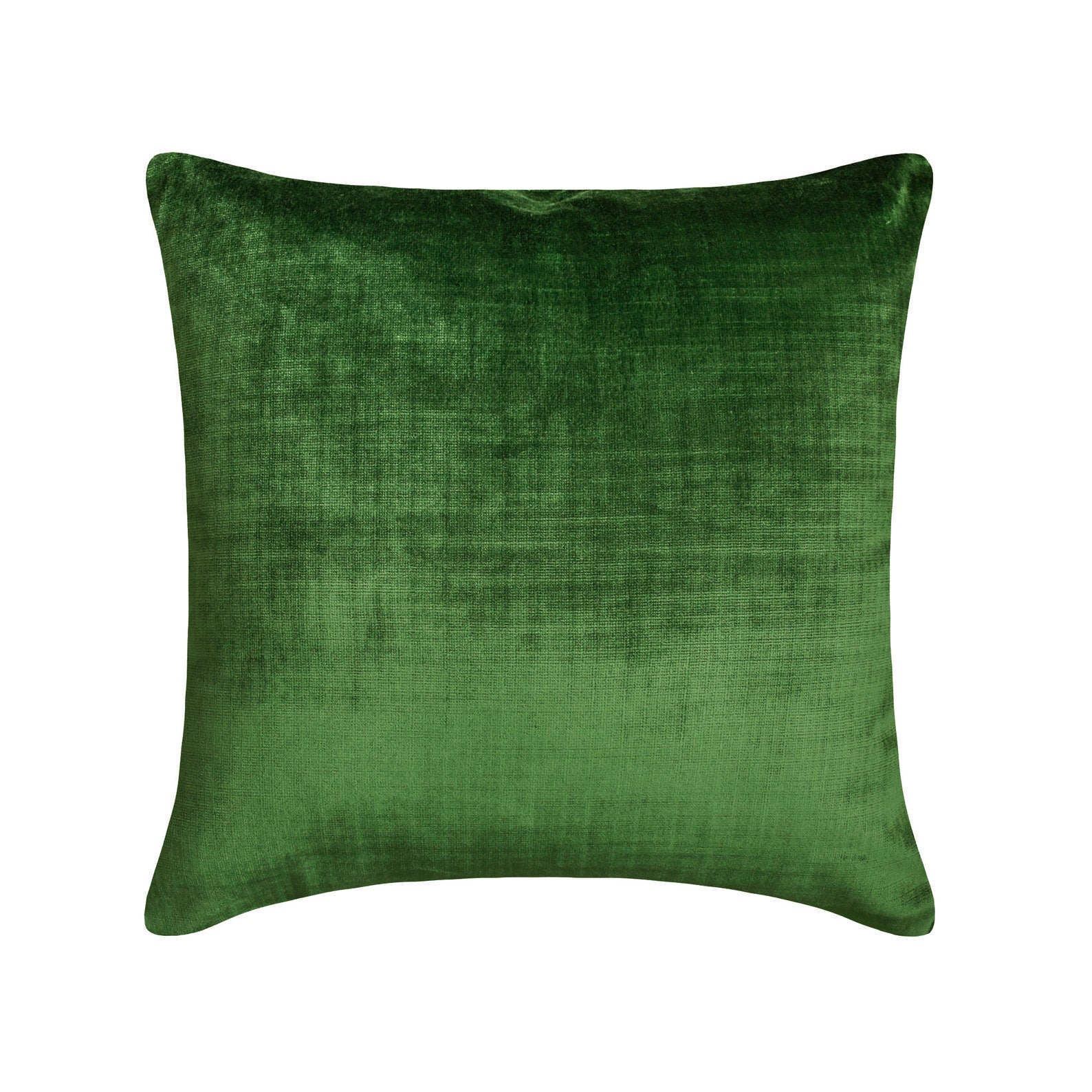 Velvet Emerald Jules Throw Pillow Cover
