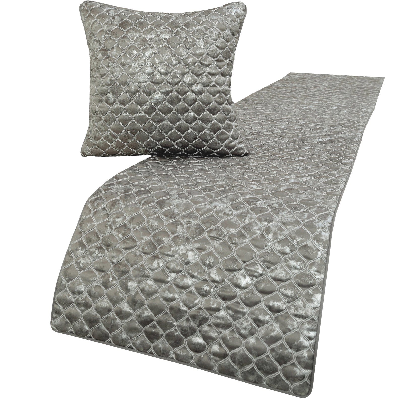 Jumanah Decorative Bed Runner and Pillow Cover