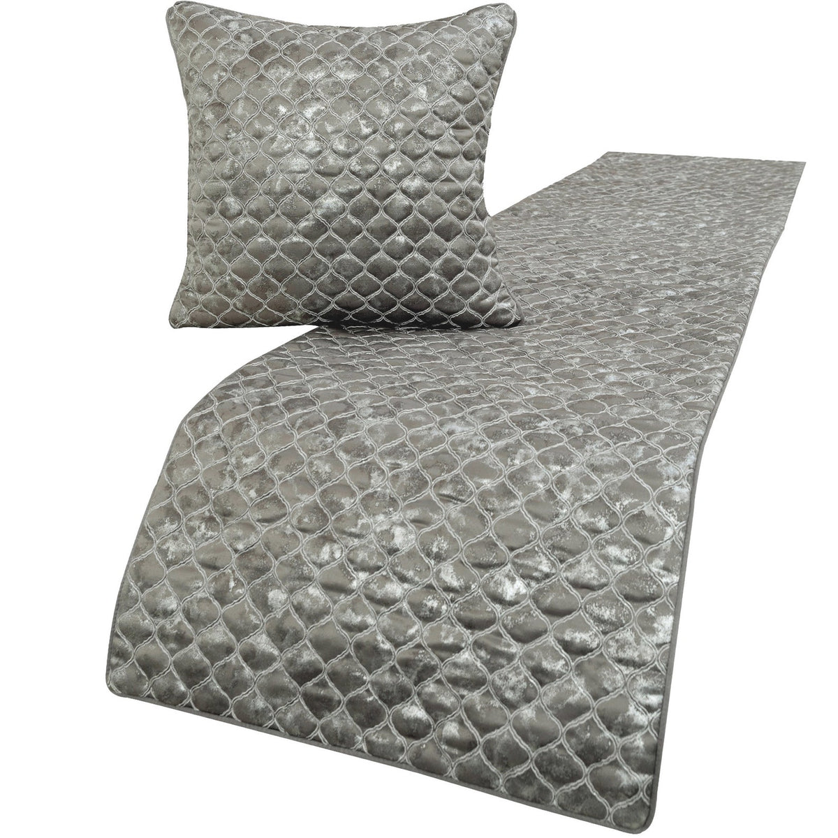 Jumanah Decorative Bed Runner and Pillow Cover