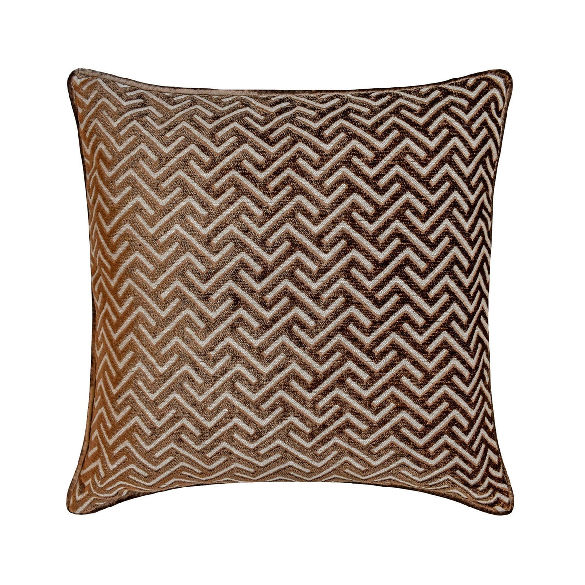 Chevron Locked Throw Pillow Cover