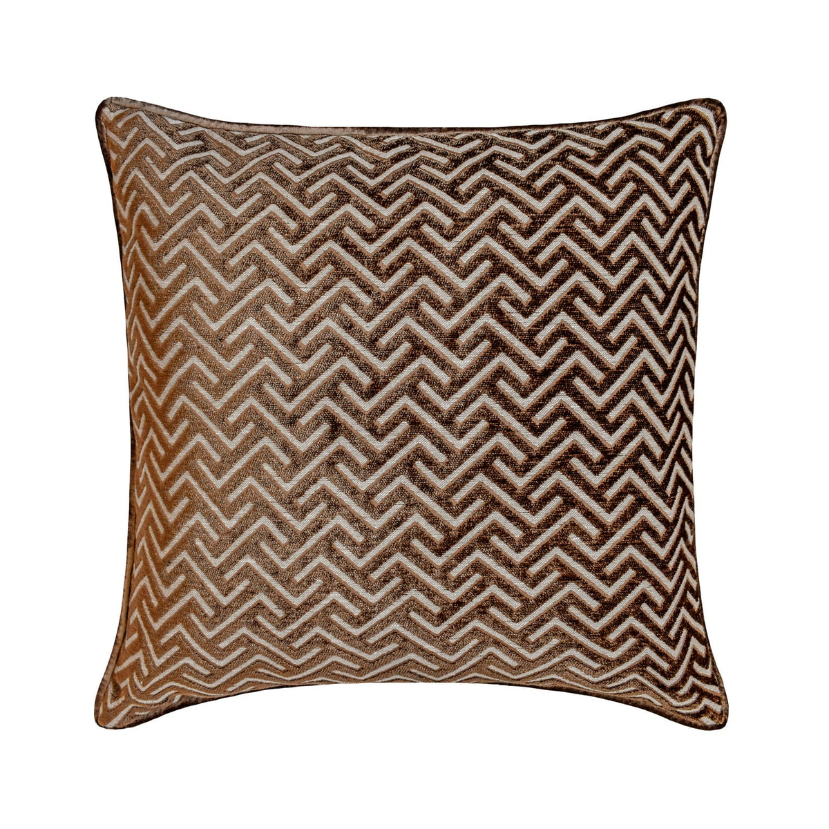 Chevron Locked Decorative Euro Sham