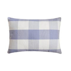 Lilac Plaid Play Lumbar Pillow Cover