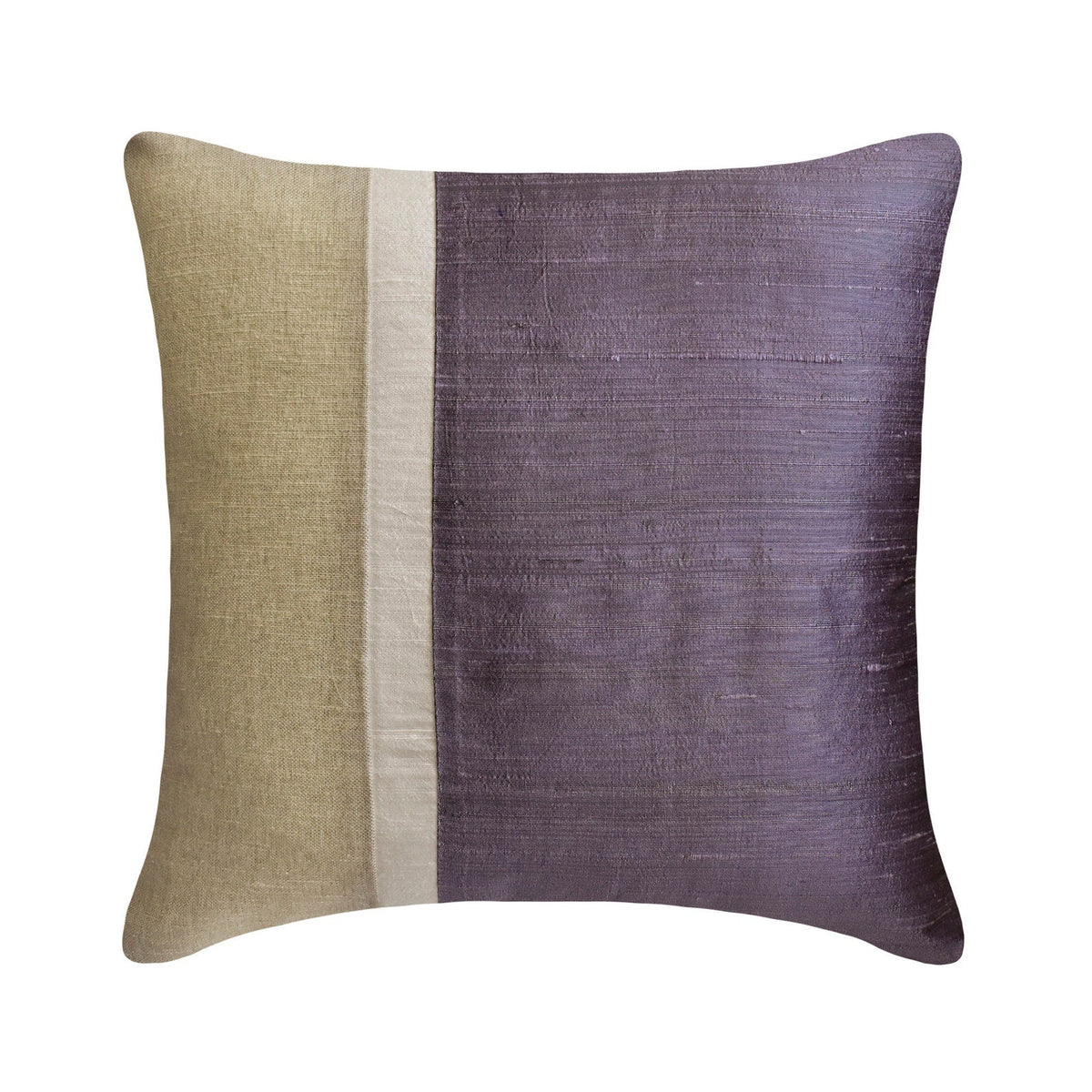 Purple Silkastic  Throw Pillow Cover