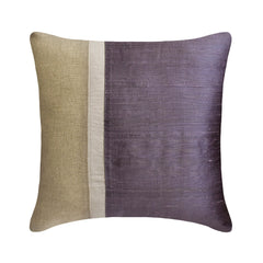 Purple Silkastic  Throw Pillow Cover