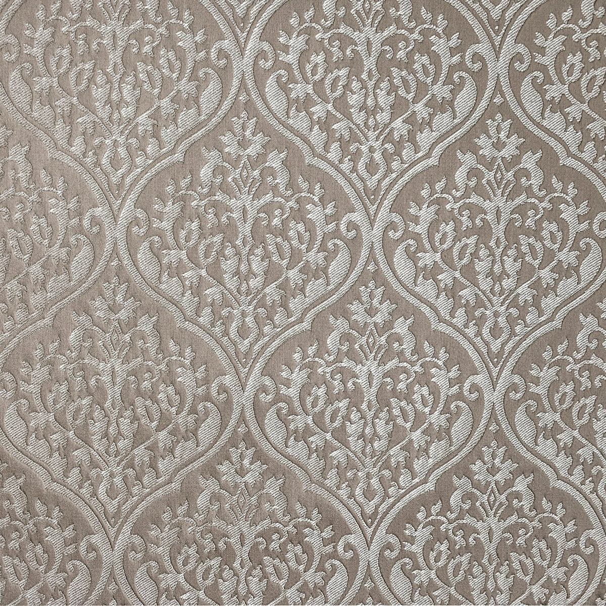 Pearl Beige Floral Woven Fabric By The Yard