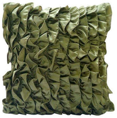 Vintage Reds - Red Satin Decorative Euro Sham