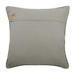 Maple Glory Gray Silver Leaf Throw Pillow Cover