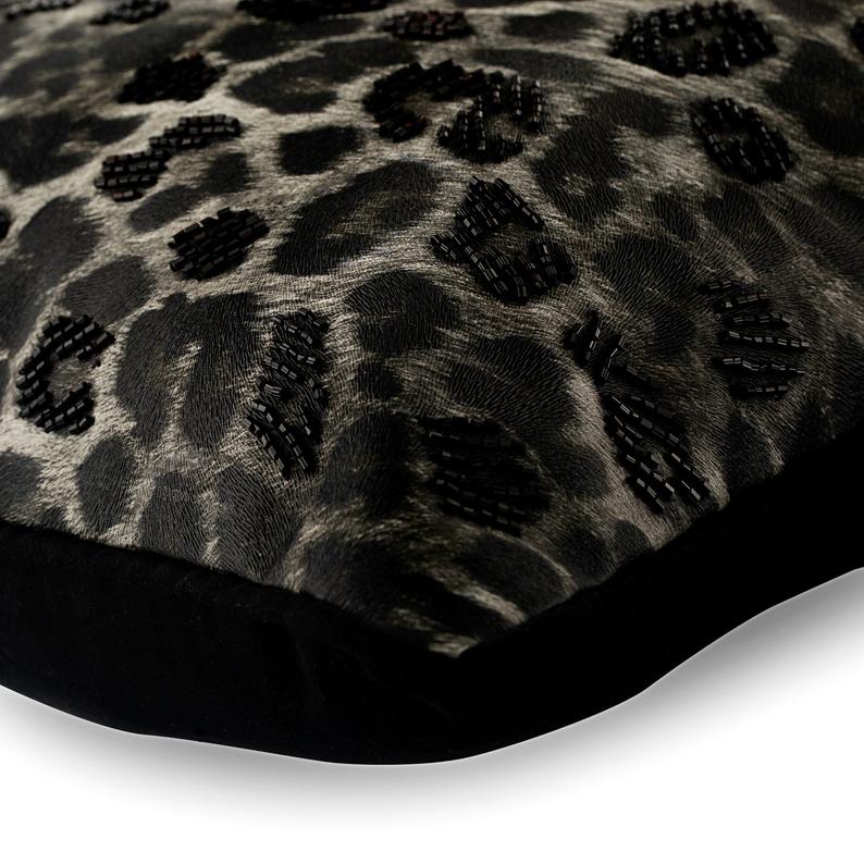 Spotted Wild Animal LeopardThrow Pillow Cover