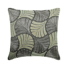 Moderno Two Zardosi Embroidery Throw Pillow Cover