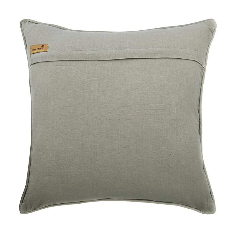 Wild Side Silver Leather Decorative Euro Sham
