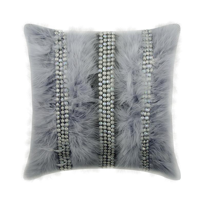 Kitty Fur Throw Pillow Cover