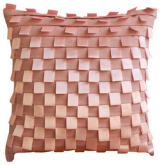 Purple Harmony - Purple Faux Suede Decorative Euro Sham