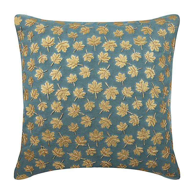 Golden Maple Leaf foil Euro Sham
