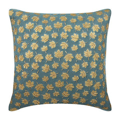 Golden Maple Leaf foil Euro Sham