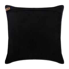 Alternating Pink - Pink Faux Leather Throw Pillow Cover