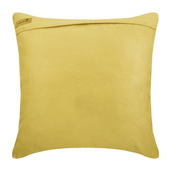 Gold No Limits No Lines - Dull Gold Suede Decorative Euro Sham