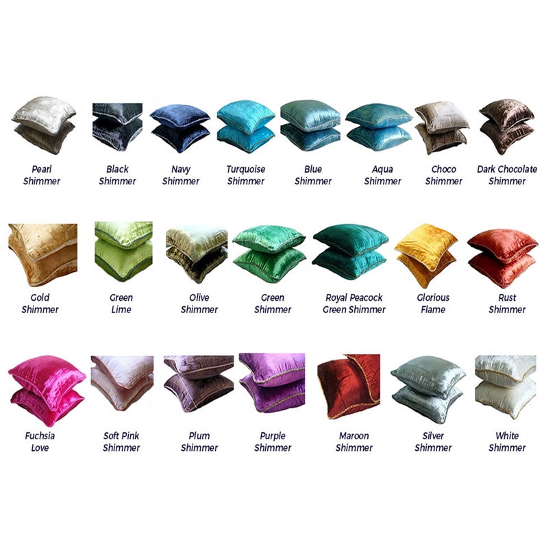 Pearl Beige Velvet Throw Pillow Cover Pearl Shimmer