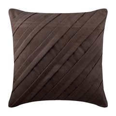 Contemporary Chocolate Brown Euro Sham
