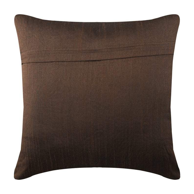 Floral Spark Silk Decorative Euro Sham